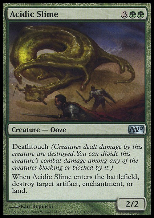 Acidic Slime ~ Magic 2010 [ Excellent ] [ Magic MTG ]