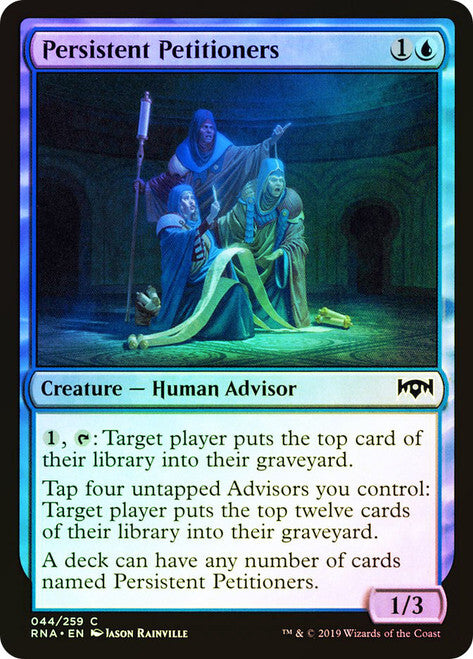 FOIL Persistent Petitioners ~ Ravnica Allegiance [ NearMint ] [ Magic MTG ]