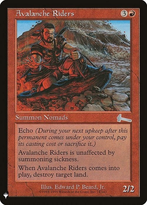 Avalanche Riders ~ Mystery Booster [ NearMint ] [ Magic MTG ]