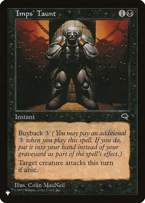 Imps' Taunt ~ The List [ NearMint ] [ Magic MTG ]