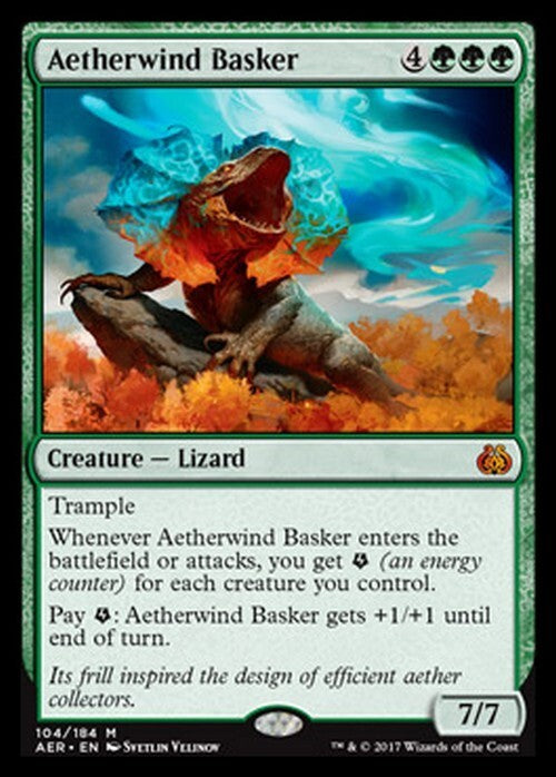 Aetherwind Basker ~ Aether Revolt [ Excellent ] [ Magic MTG ]