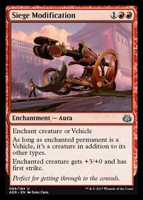 Siege Modification ~ Aether Revolt [ Excellent ] [ Magic MTG ]