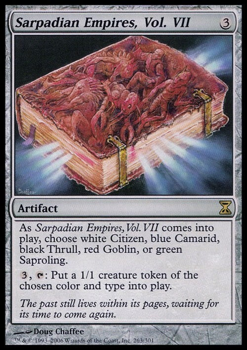 Sarpadian Empires, Vol. VII ~ Time Spiral [ Excellent ] [ Magic MTG ]