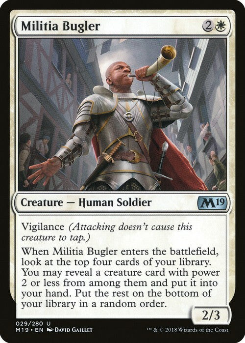 Militia Bugler ~ Core 2019 [ NearMint ] [ Magic MTG ]