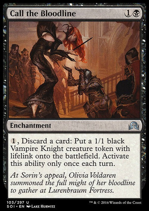 Call the Bloodline ~ Shadows over Innistrad [ Excellent ] [ Magic MTG ]