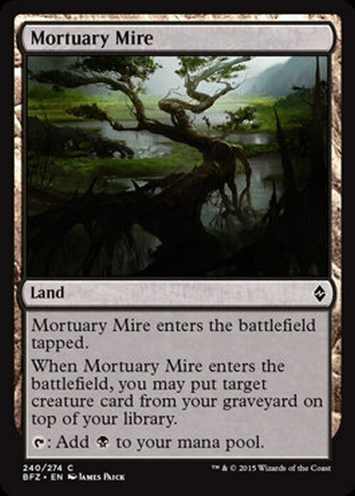 Mortuary Mire ~ Battle for Zendikar [ Excellent ] [ Magic MTG ]