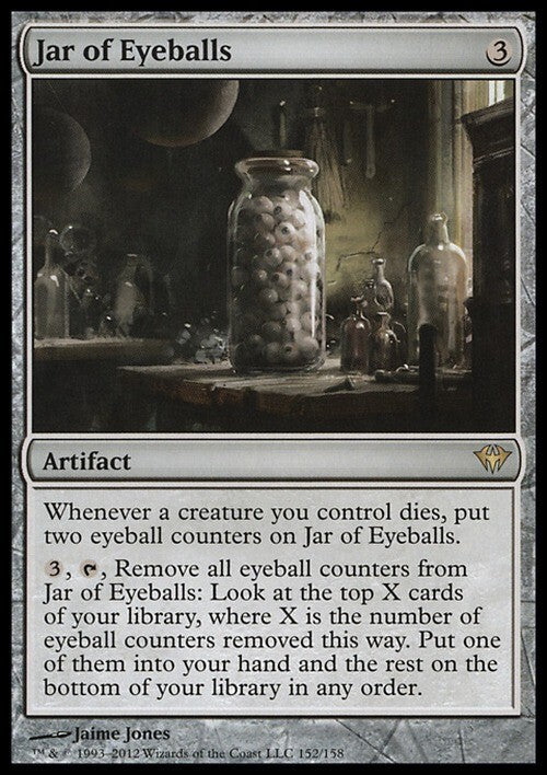 Jar of Eyeballs ~ Dark Ascension [ Excellent ] [ Magic MTG ]