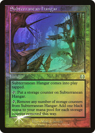 FOIL Subterranean Hangar ~ Mercadian Masques [ Excellent ] [ Magic MTG ]