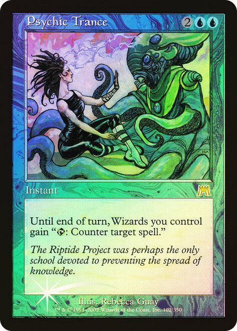FOIL Psychic Trance ~ Onslaught [ Excellent ] [ Magic MTG ]