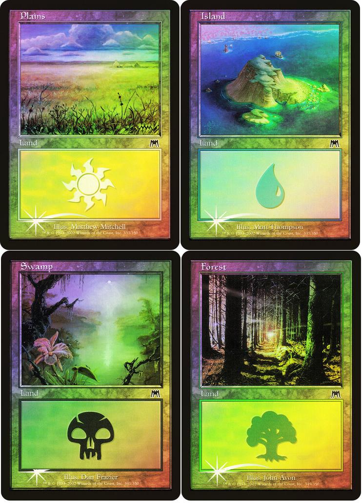 Choose your FOIL Basic Land ~ Onslaught [ Excellent ] [ Magic MTG ]