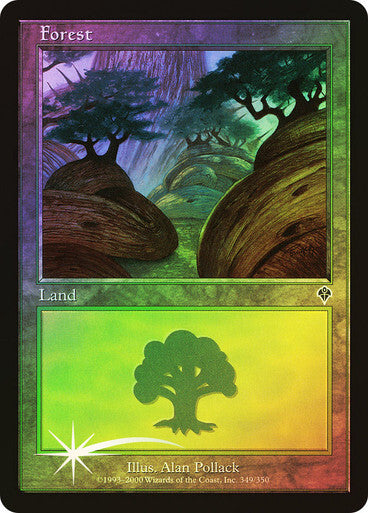 Choose your FOIL Basic Land ~ Invasion [ Excellent ] [ Magic MTG ]