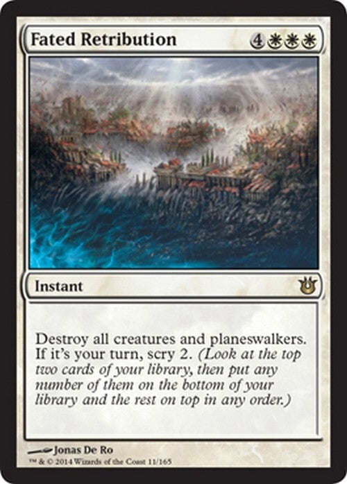 Fated Retribution ~ Born of the Gods [ Excellent ] [ Magic MTG ]