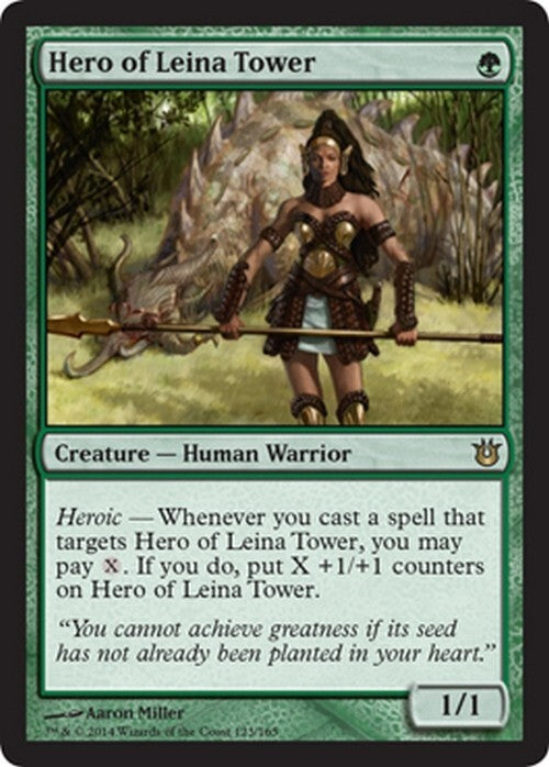 Hero of Leina Tower ~ Born of the Gods [ Excellent ] [ Magic MTG ]