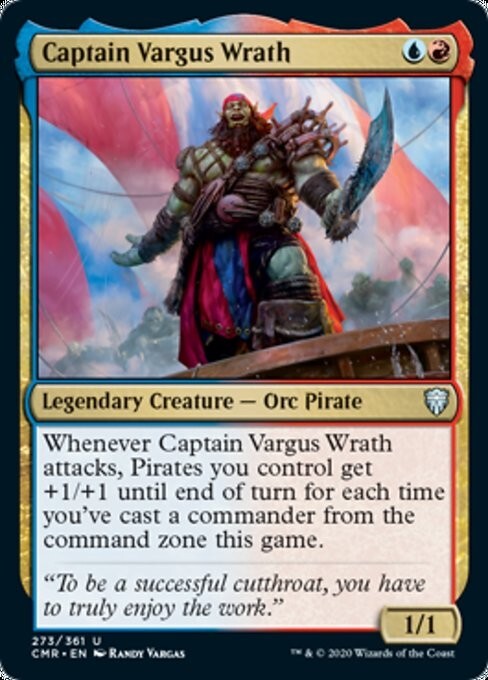 Captain Vargus Wrath ~ Commander Legends 1 [ NearMint ] [ Magic MTG ]