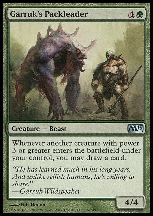 Garruk's Packleader ~ Magic 2013 [ Excellent ] [ Magic MTG ]