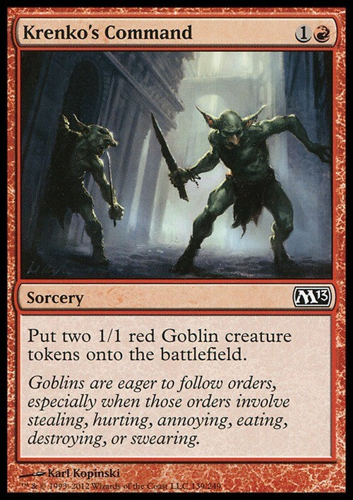 Krenko's Command ~ Magic 2013 [ Excellent ] [ Magic MTG ]
