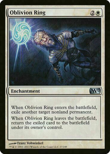 Oblivion Ring ~ Magic 2012 [ Excellent ] [ Magic MTG ]