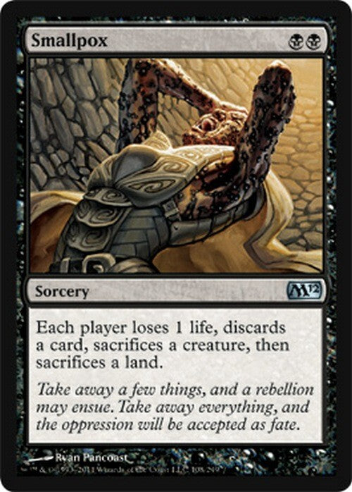 Smallpox ~ Magic 2012 [ Excellent ] [ Magic MTG ]