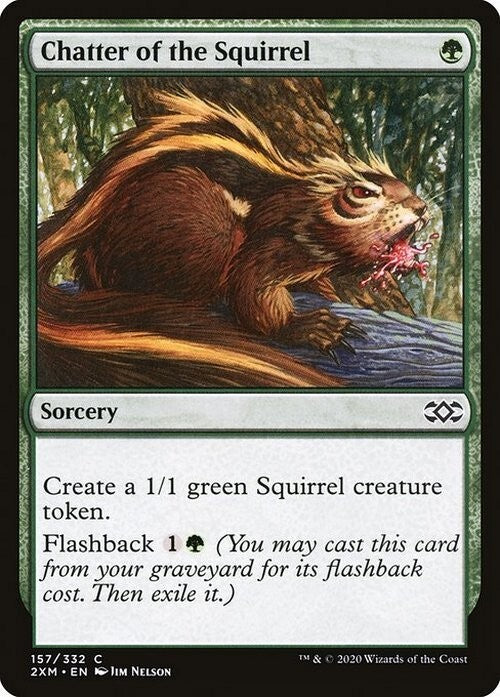 Chatter of the Squirrel ~ Double Masters [ NearMint ] [ Magic MTG ]