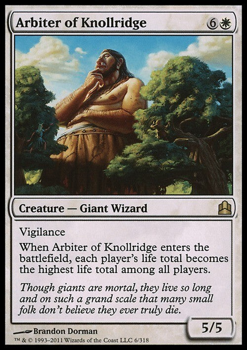 Arbiter of Knollridge ~ Commander 2011 [ Excellent ] [ Magic MTG ]