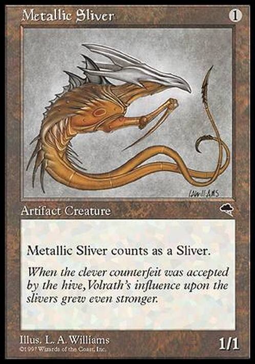 Metallic Sliver ~ Tempest [ PLAYED ] [ Magic MTG ]