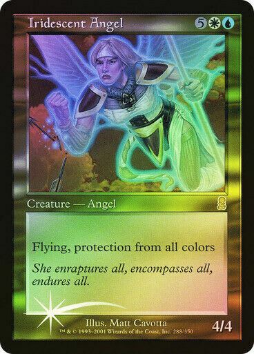 FOIL Iridescent Angel ~ Odyssey [ Excellent ] [ Magic MTG ] - London Magic Traders Ltd
