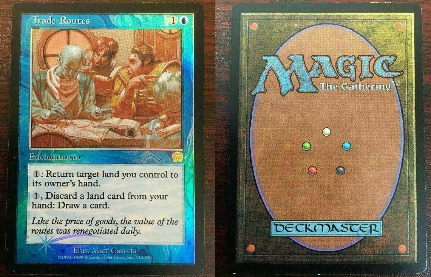 FOIL Trade Routes ~ Mercadian Masques [ Excellent ] [ Magic MTG ] - London Magic Traders Ltd