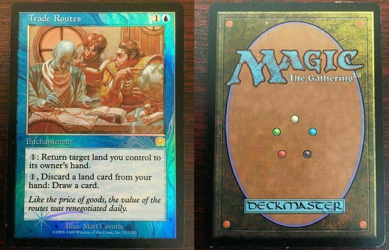 FOIL Trade Routes ~ Mercadian Masques [ Excellent ] [ Magic MTG ] - London Magic Traders Ltd