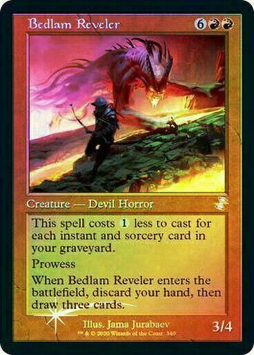FOIL Bedlam Reveler ~ Time Spiral Remastered [ NearMint ] [ Magic MTG ] - London Magic Traders Ltd
