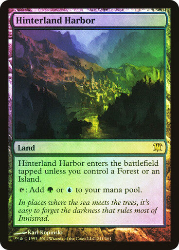 FOIL Hinterland Harbor ~ Innistrad [ Excellent ] [ Magic MTG ] - London Magic Traders Ltd