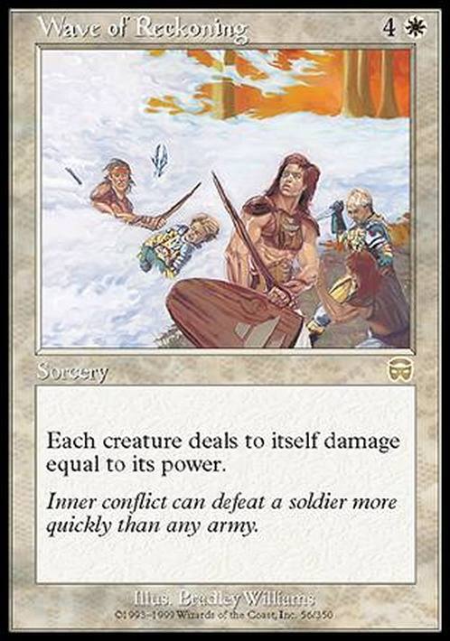 Wave of Reckoning ~ Mercadian Masques [ Excellent ] [ Magic MTG ]