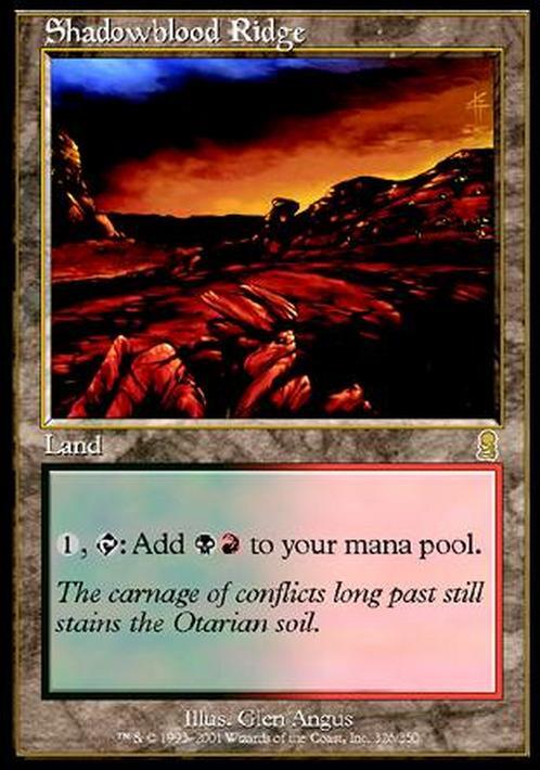 Shadowblood Ridge ~ Odyssey [ Excellent ] [ Magic MTG ]
