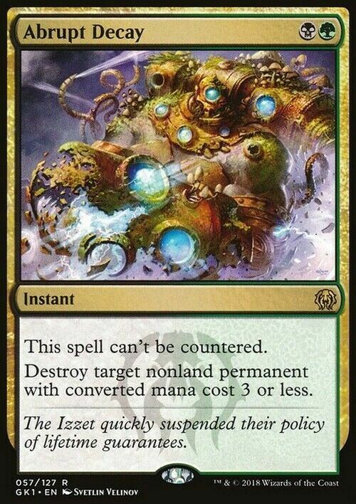 Abrupt Decay ~ Guild Kits [ Excellent ] [ Magic MTG ]