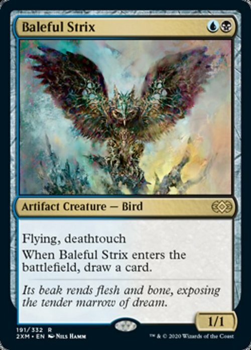 Baleful Strix ~ Double Masters [ Excellent ] [ Magic MTG ]