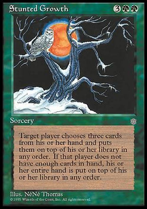 Stunted Growth ~ Ice Age [ Excellent ] [ Magic MTG ]