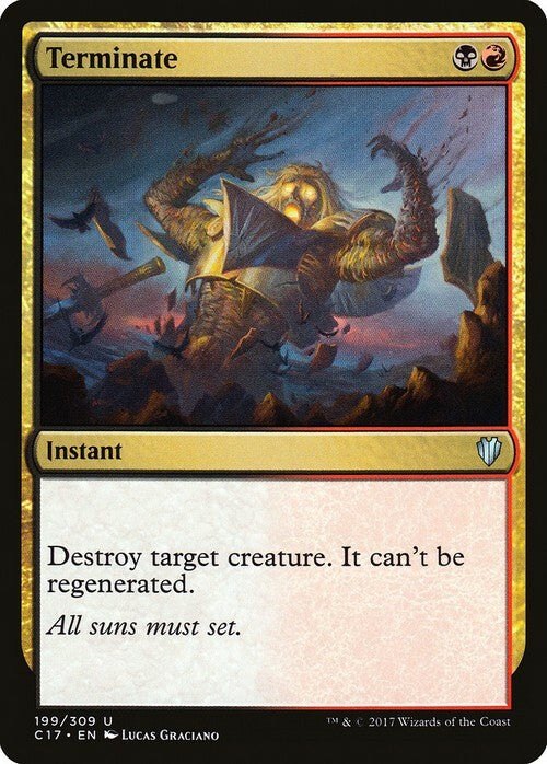 Terminate ~ Commander 2017 [ Excellent ] [ Magic MTG ]