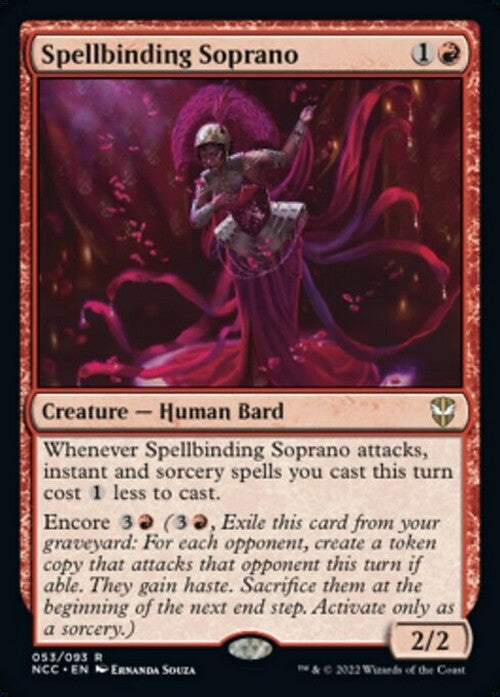 Spellbinding Soprano ~ Commander: Streets of New Capenna [ NM ] [ Magic MTG ]