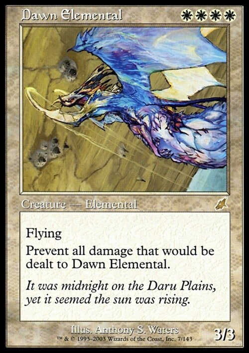 Dawn Elemental ~ Scourge [ Excellent ] [ Magic MTG ] - London Magic Traders Ltd
