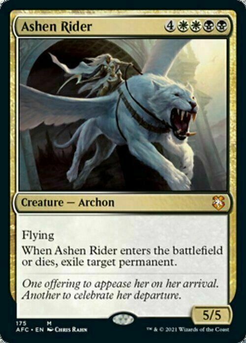 Ashen Rider ~ Commander: Adventures in the Forgotten Realms [ NearMint ]