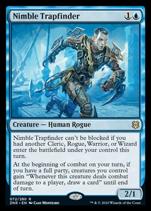 Nimble Trapfinder ~ Zendikar Rising [ NearMint ] [ Magic MTG ]