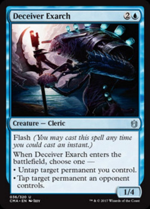 Deceiver Exarch ~ Commander Anthology 1 [ Excellent ] [ Magic MTG ]