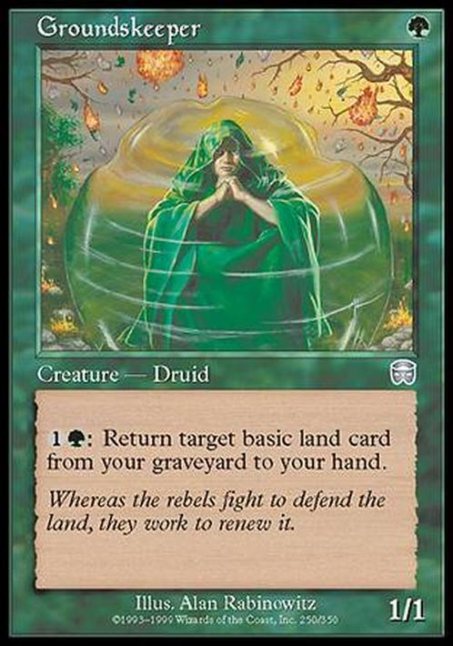 Groundskeeper ~ Mercadian Masques [ Excellent ] [ Magic MTG ]