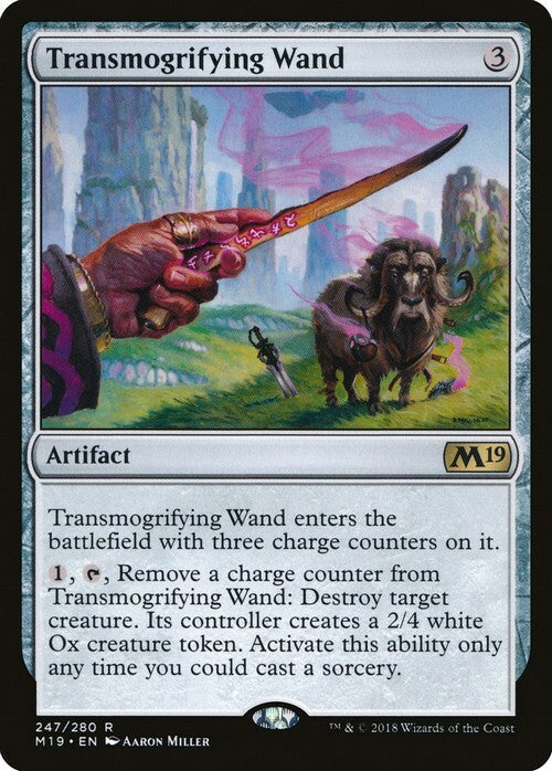 Transmogrifying Wand ~ Core 2019 [ NearMint ] [ Magic MTG ]