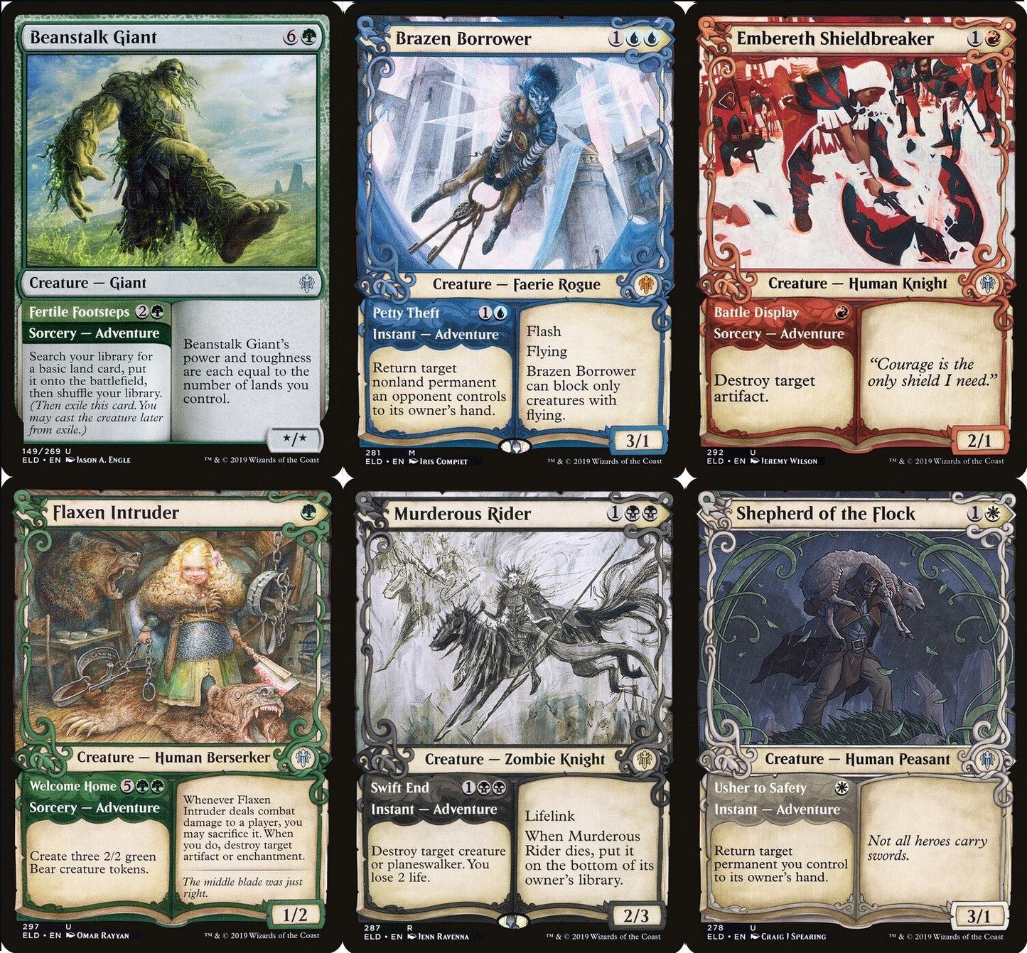 Choose your SHOWCASE ~ Throne of Eldraine [ NearMint ] [ Magic MTG ]
