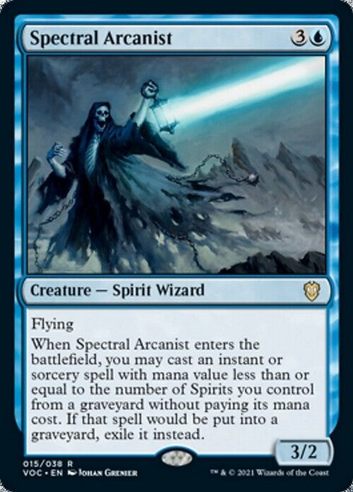 Spectral Arcanist ~ Commander: Crimson Vow [ NearMint ] [ MTG ]
