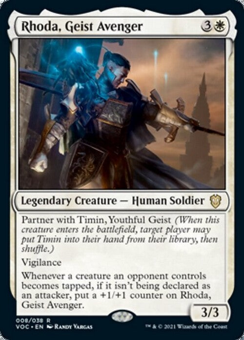 Rhoda, Geist Avenger ~ Commander: Crimson Vow [ NearMint ] [ MTG ]