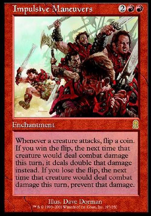 Impulsive Maneuvers ~ Odyssey [ Excellent ] [ Magic MTG ]