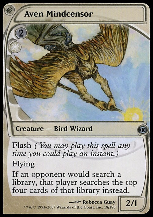 Aven Mindcensor ~ Future Sight [ Excellent ] [ Magic MTG ]