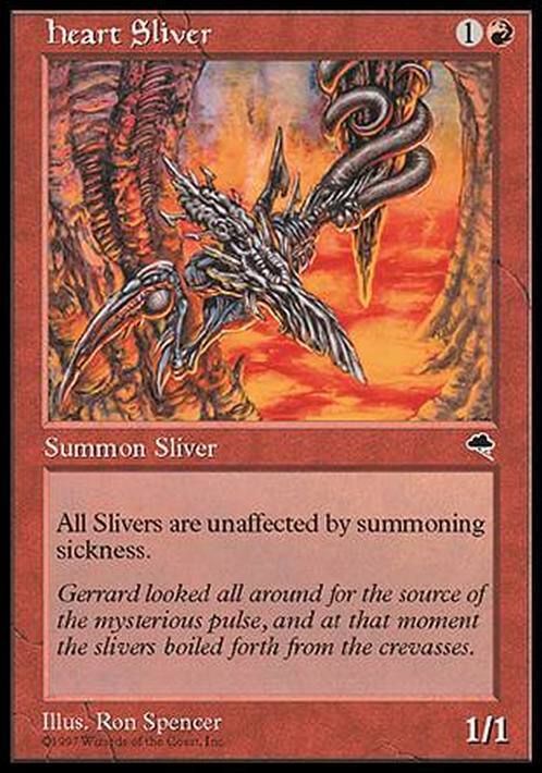 Heart Sliver ~ Tempest [ Excellent ] [ Magic MTG ]