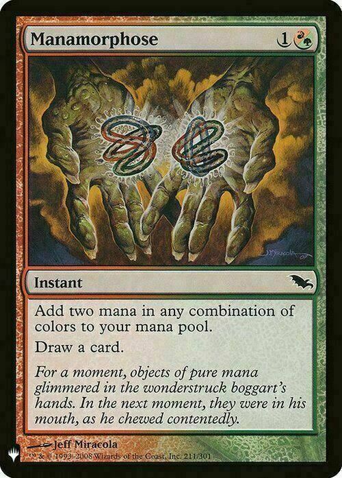 Manamorphose ~ Mystery Booster [ Excellent ] [ Magic MTG ]